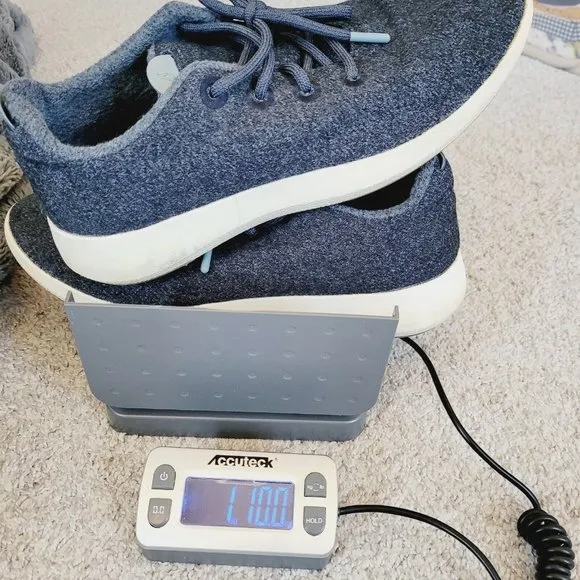 Allbirds Mens Merino Wool Runners Running Shoes Size 12 Navy Blue Mizzles 14960