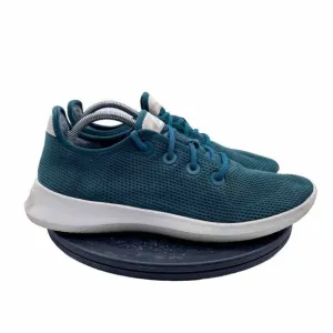 Allbirds Mens Tree Runners 1021 RM1 Emerald Green Running Shoes Sneakers Size 12