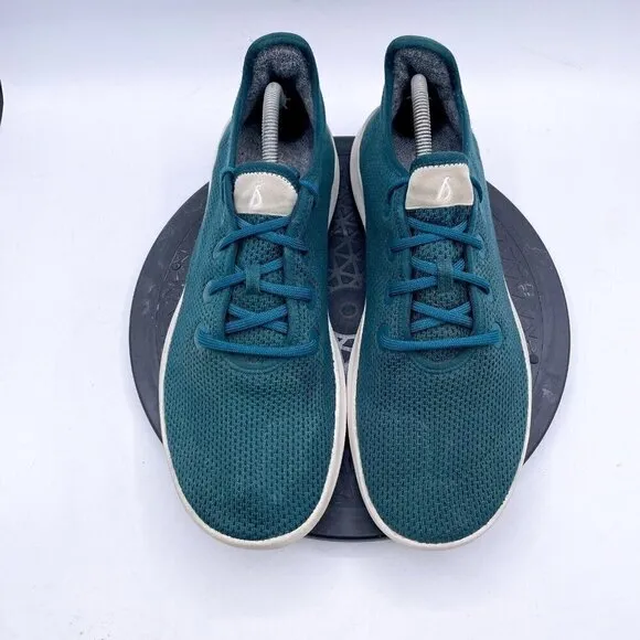 Allbirds Mens Tree Runners 1021 RM1 Emerald Green Running Shoes Sneakers Size 12