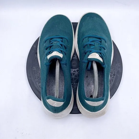 Allbirds Mens Tree Runners 1021 RM1 Emerald Green Running Shoes Sneakers Size 12