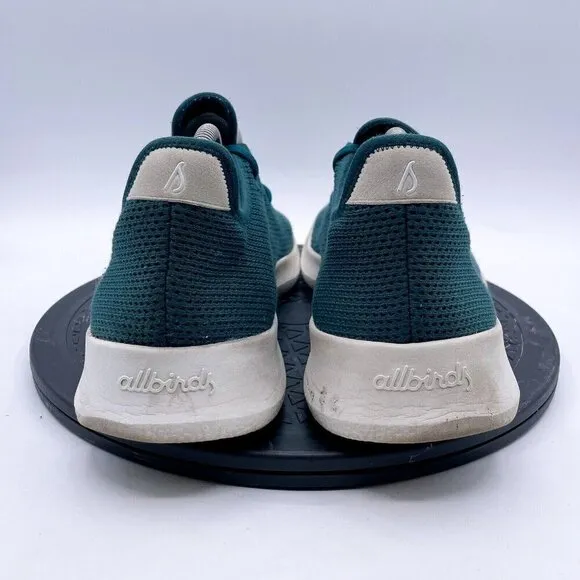 Allbirds Mens Tree Runners 1021 RM1 Emerald Green Running Shoes Sneakers Size 12