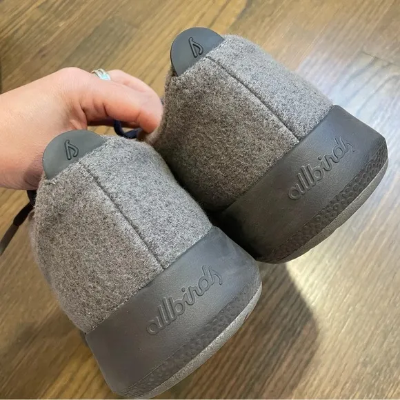 Allbirds Mens Wool Runner Mizzle Gray Running Shoes Size 11