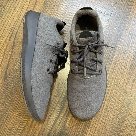 Allbirds Mens Wool Runner Mizzle Gray Running Shoes Size 11