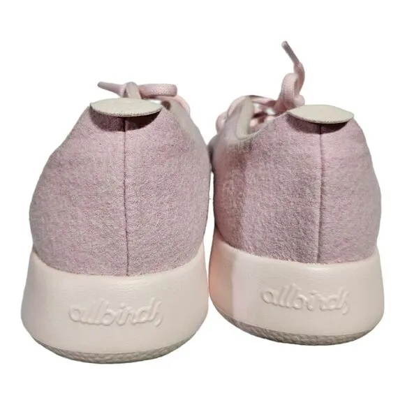 ALLBIRDS Mens Wool Runner Mizzle Pink Running Shoes - Size 9