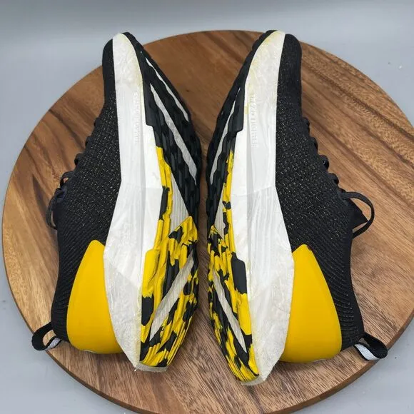 Allbirds Tree Flyer Silver Fern Shoes Mens Size 12.5 Black Yellow Blizzard