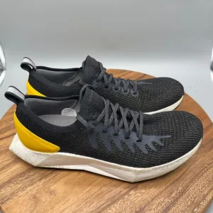 Allbirds Tree Flyer Silver Fern Shoes Mens Size 12.5 Black Yellow Blizzard