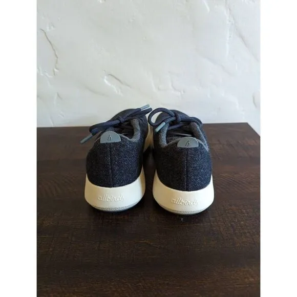 Allbirds Women's Wool Runner Mizzles Navy Blue Sneaker Shoes - Size 9