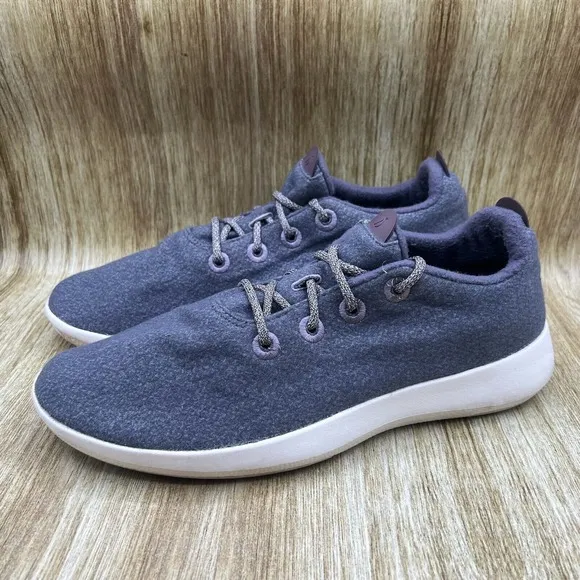 Allbirds Wool Runner Mizzles Men's Size 14 Grey Running Sneakers Shoes Athletic