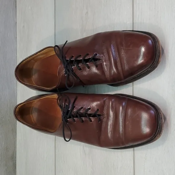 Allen edmonds Austin 30713 Mens Dress Oxford Slip on shoes sz 8.5C
