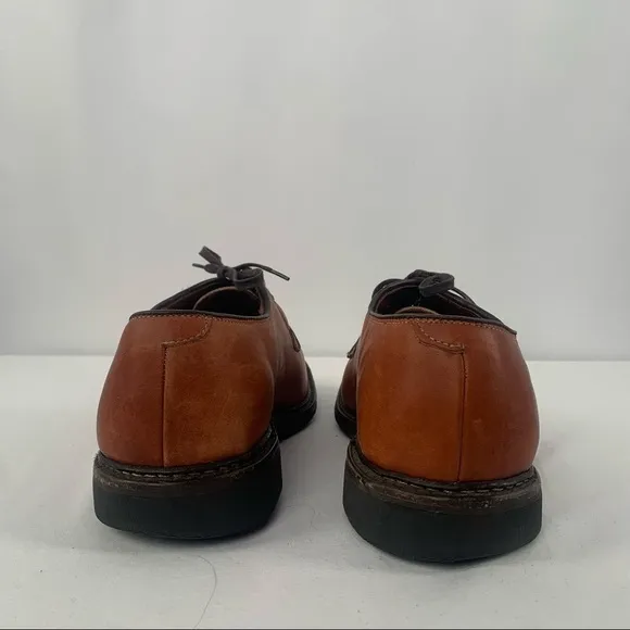 Allen Edmonds Badlands Leather Comfort Shoes in Brown Size 9