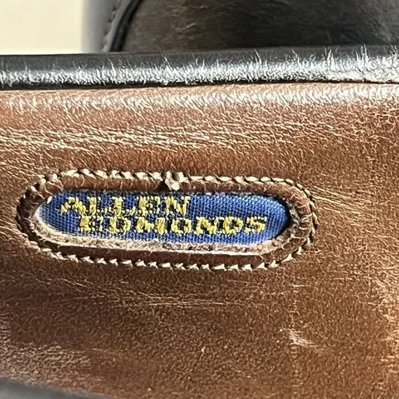 Allen Edmonds Chelsea Mens 11.5 AA Shoes Kiltie Tassel Loafers Made in USA Black