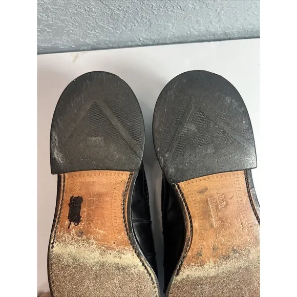 Allen Edmonds Cody Mens Shoes Size 10.5D Tassel Slip On Loafers  Black Leather