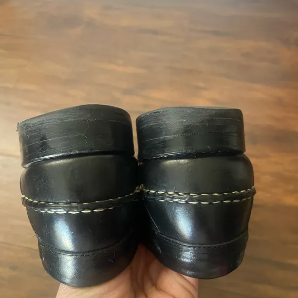 Allen Edmond’s Dellwood Men's Black Tassel Loafers-Size 9.5 D