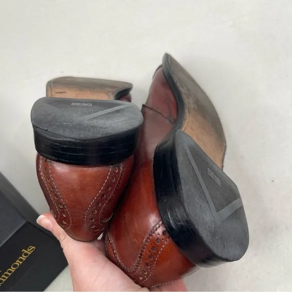 Allen Edmonds Hillsboro Shoes Mens 11 Leather Monk Strap Brogue