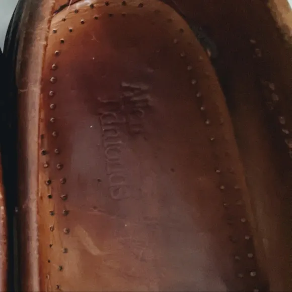 Allen Edmonds Leather Nashua Slip On Loafers Shoes