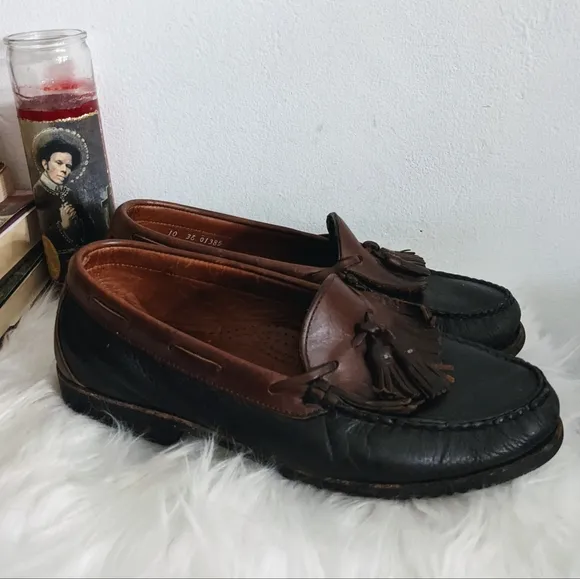 Allen Edmonds Leather Nashua Slip On Loafers Shoes
