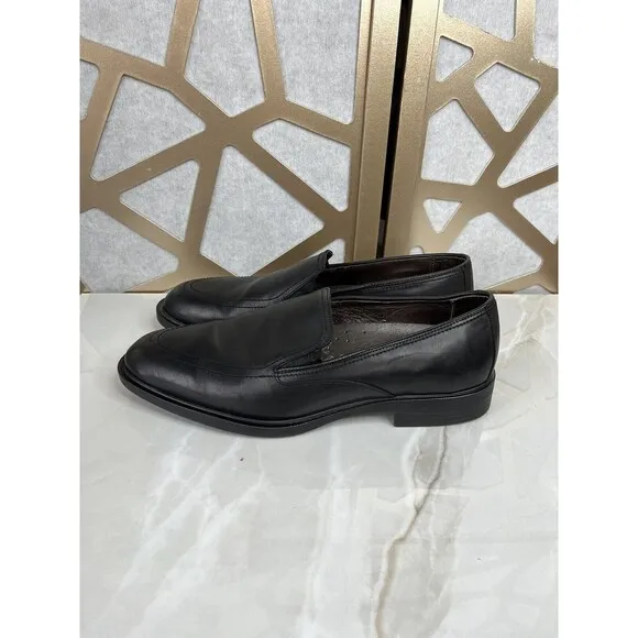 Allen Edmonds loafers Slip On Black Leather 10 D Casual Shoes Men