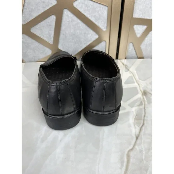 Allen Edmonds loafers Slip On Black Leather 10 D Casual Shoes Men