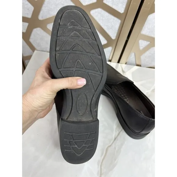 Allen Edmonds loafers Slip On Black Leather 10 D Casual Shoes Men