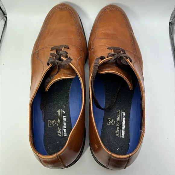 Allen Edmonds mens Road Warriors shoes 13 brown Slip Resistent loafers oxfords