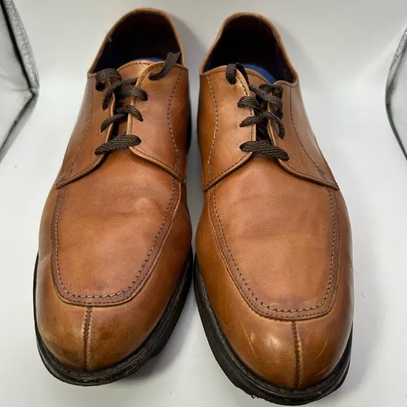 Allen Edmonds mens Road Warriors shoes 13 brown Slip Resistent loafers oxfords