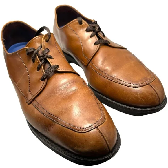 Allen Edmonds mens Road Warriors shoes 13 brown Slip Resistent loafers oxfords
