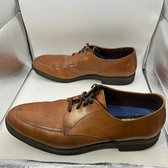 Allen Edmonds mens Road Warriors shoes 13 brown Slip Resistent loafers oxfords