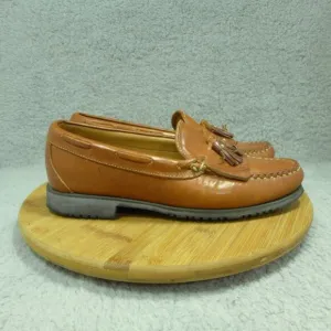 Allen Edmonds Nashua Brown Leather Tassel Loafers Men's Size 8.5D 42252