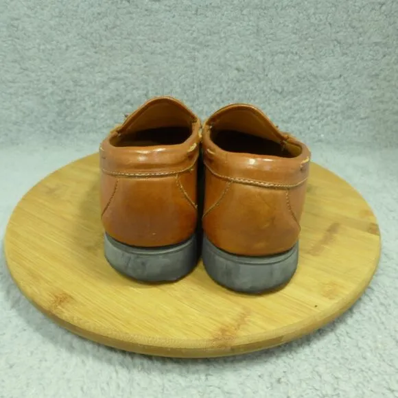 Allen Edmonds Nashua Brown Leather Tassel Loafers Men's Size 8.5D 42252