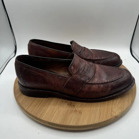 Allen Edmonds Randolph Loafers Men’s Size 8.5 D Dress Shoes Brown Leather