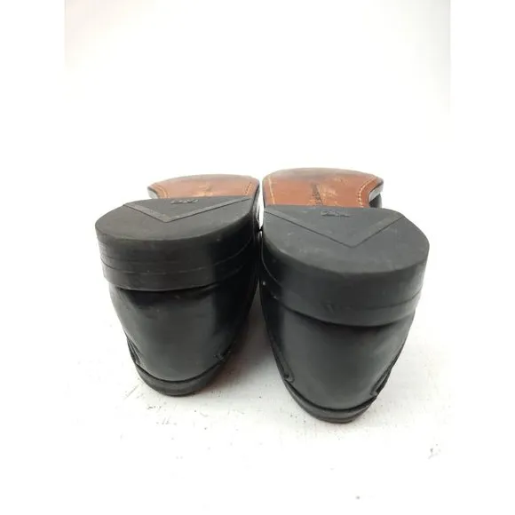 Allen Edmonds SCHREIER  Men's Tassel Loafers 11 B Black Dress Shoes DISCONTINUED