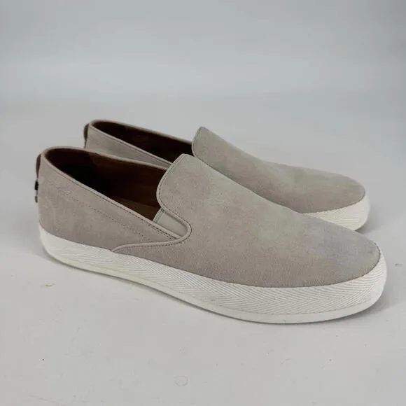 Allen Edmonds shoes mens 9d gray holden slip on casual loafers beach casual