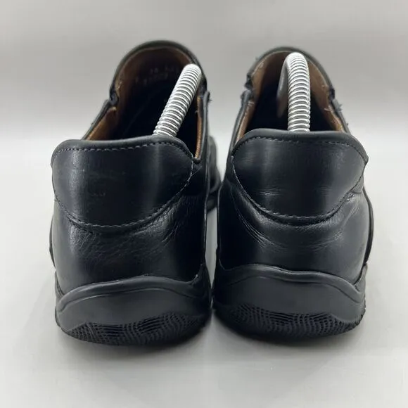 Allen Edmonds Weekender Loafers Men Size 8 EEE Wide Black Leather Slip On Shoes
