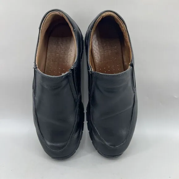 Allen Edmonds Weekender Loafers Men Size 8 EEE Wide Black Leather Slip On Shoes