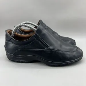 Allen Edmonds Weekender Loafers Men Size 8 EEE Wide Black Leather Slip On Shoes