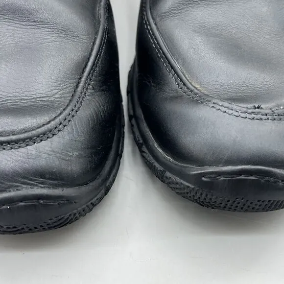 Allen Edmonds Weekender Loafers Men Size 8 EEE Wide Black Leather Slip On Shoes