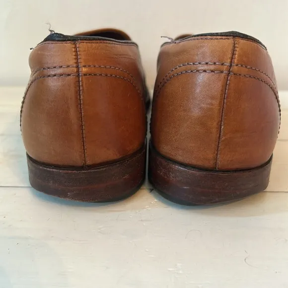 Allen Edmonds: “Westchester” Brown Slip On Penny Loafers Men’s 10.5