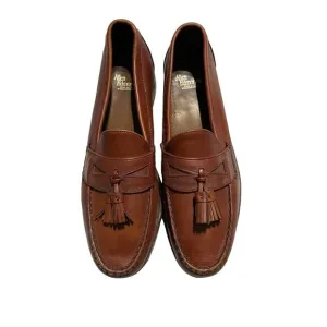 Allen Edmonds Women's Shoes Loafers Tassel Career Leather Tan Size13D