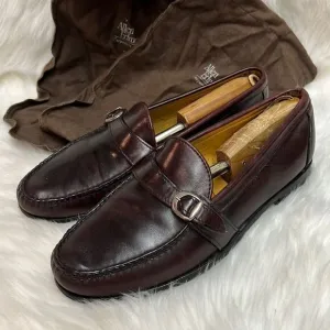 Allen Edmonds Walden Oxblood Leather Slip On Loafer Shoes Men's Size 10 B26