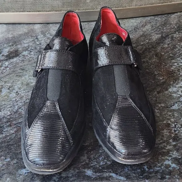 Amalfi By Rangoni Egadi Monk Strap Moccassin Shoes Size 10