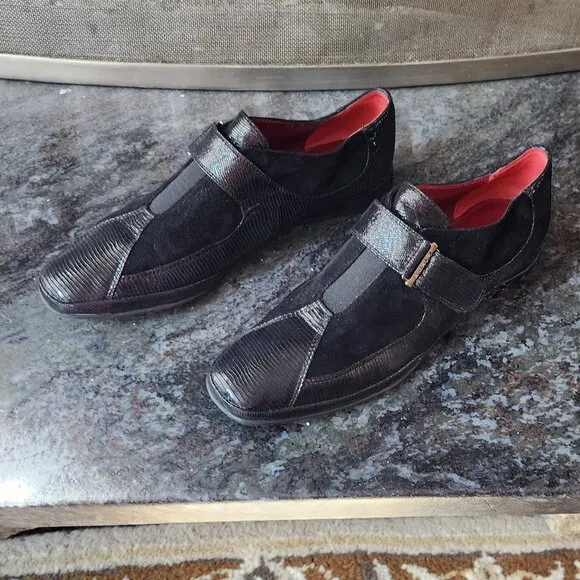 Amalfi By Rangoni Egadi Monk Strap Moccassin Shoes Size 10