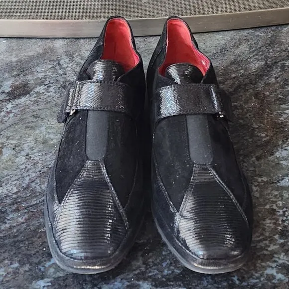 Amalfi By Rangoni Egadi Monk Strap Moccassin Shoes Size 10