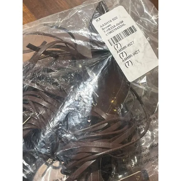 A'mmonde Atelier Aria 75 Multi Strap in Brown 37 7 Womens