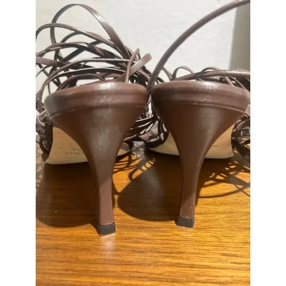 A'mmonde Atelier Aria 75 Multi Strap in Brown 37 7 Womens
