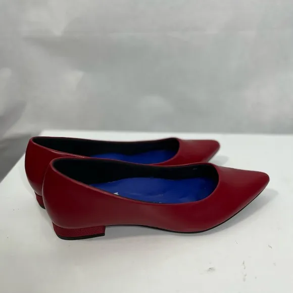 Antonia Saint Brooklyn red comfort shoes, like new