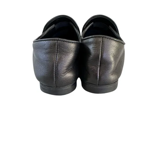 Aquatalia Women's Black Loafers/Flats Leather Shoes Size 8M