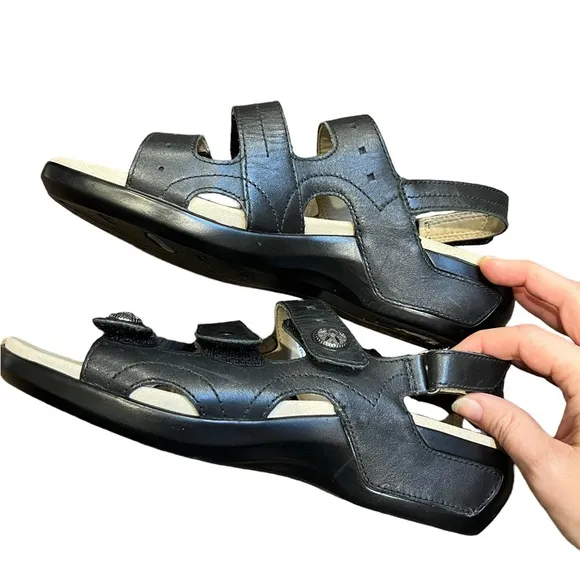 Aravon by New Balance Power Comfort 3 Strappy Comfort Sandals Size 7 B