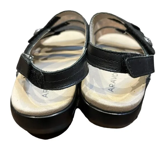 Aravon by New Balance Power Comfort 3 Strappy Comfort Sandals Size 7 B