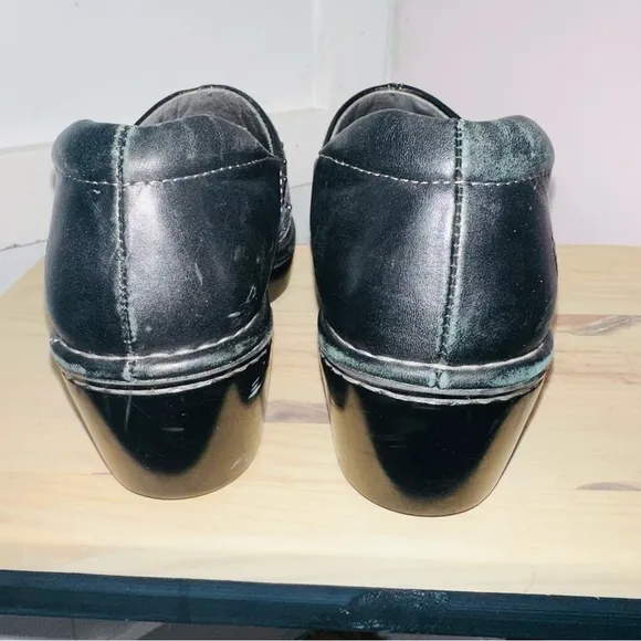 Ariat Black Mules &amp; Clogs Leather Western Clogs Black Gray Women's Size 7.5