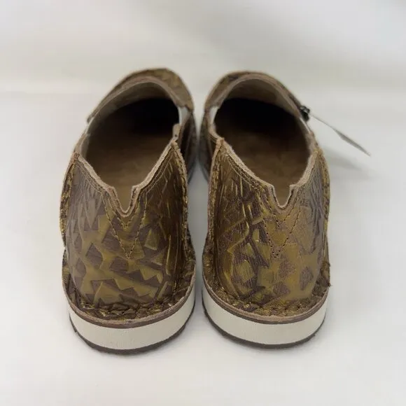 Ariat Cruiser Embossed Mosaic Slip On Shoes Loafers Copper Women’s Size 8.5 B
